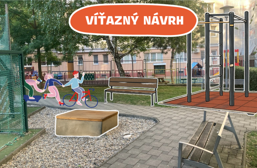 Rozšírenie a zveľadenie ihriska vo vnútrobloku na Blumentálskej&nbsp;ulici