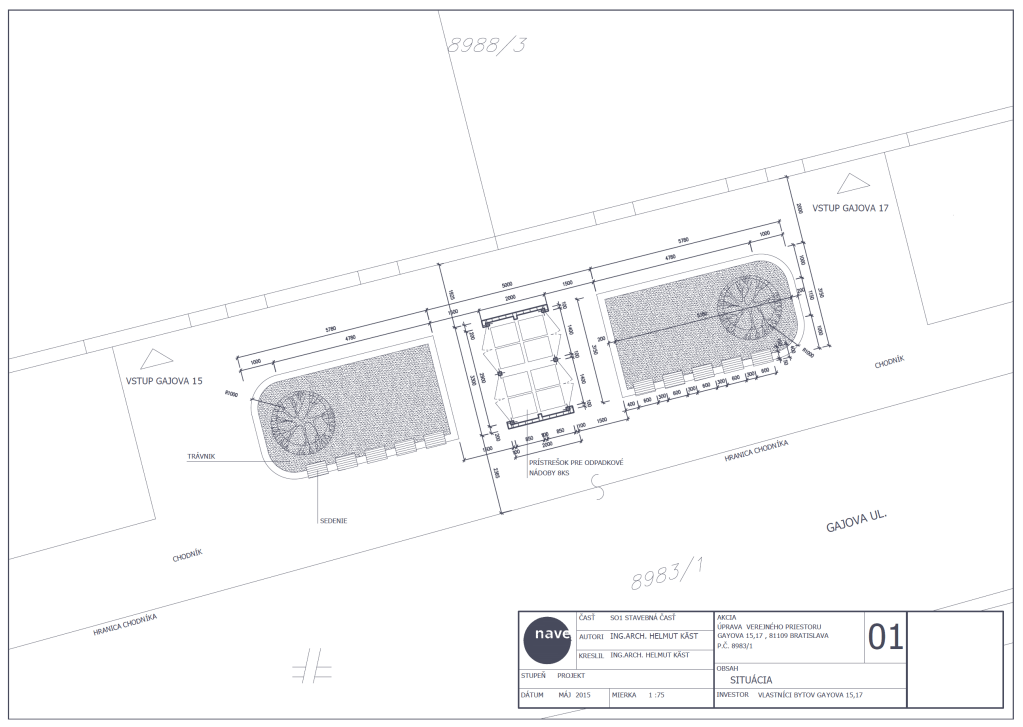 Zelené plochy Gajova