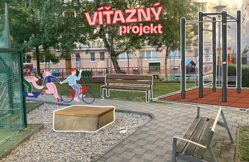 Rozšírenie a zveľadenie ihriska vo vnútrobloku na Blumentálskej&nbsp;ulici