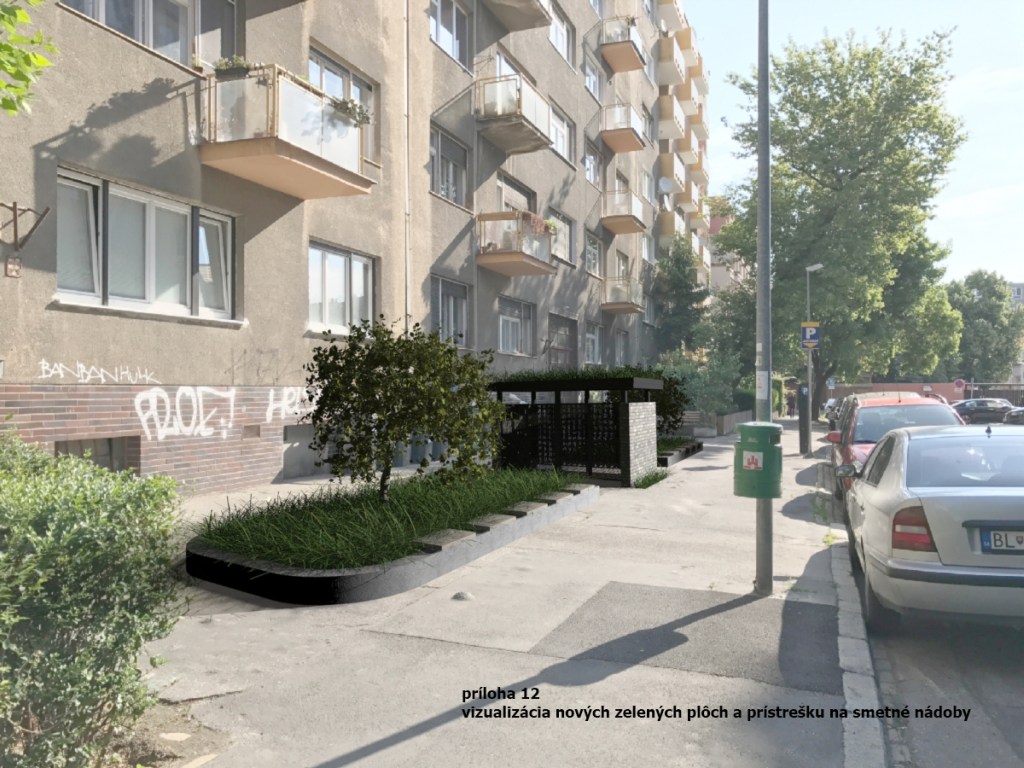 Zelené plochy Gajova